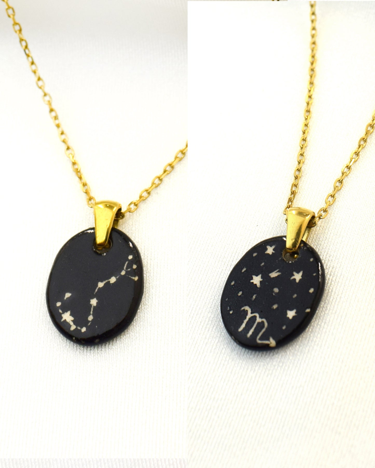 Double-Sided Scorpio Necklace